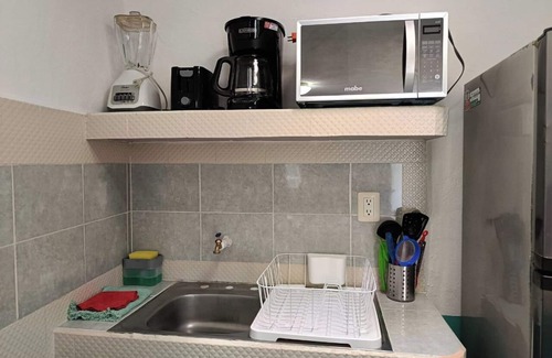 Colonia Adolfo Lopez Mateos Apartment | Downtown private studio, comfortable & calm, wi-fi, work area, a/c, & kitchen
