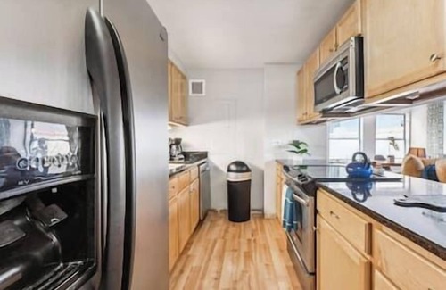 Printers Row Condo | Downtown Penthouse #5 | Vintage +gym & balcony