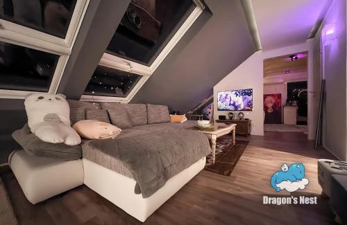 Schwaig bei Nuernberg Apartment | Dragon’s Nest: Cozy & modern attic loft Nuremberg