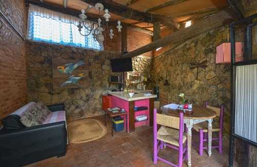 Pequea Apartment | Dream . Home office in Ilhabela with my dog.