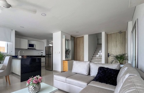 Marbella Apartment | Duplex Apartment with Stunning Views, Near Walled City and Beach