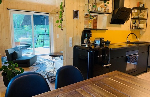 Bergatreute House | Eco Tiny House für 4 Direkt am Wald - Nahe Bodensee & Allgäu - Hunde Erlaubt