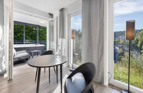Altenbeken Apartment | Egge Resort 7 mit Whirpool u Sauna