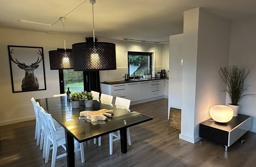 Hellenthal House | Eifel National Park, modern villa, view, garden, private, center
