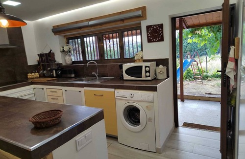 Los Angeles de San Rafael Ski Chalet | El Rincón de Gaia ✨🌸🌱n8 personas, piscina, barbacoa, jardín privado