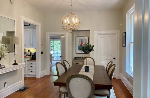 Santa Barbara House | Elegant and Peacefully Located Home, AC, Walk Everywhere