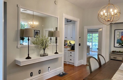 Santa Barbara House | Elegant and Peacefully Located Home, AC, Walk Everywhere