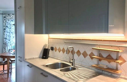 Su Forti Apartment | Elegant, centrally located penthouse with fantastic sea views close to the beach