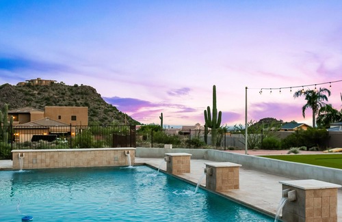 East Mesa House | Elegant, dog-friendly oasis with private pool, putting green & rooftop terrace