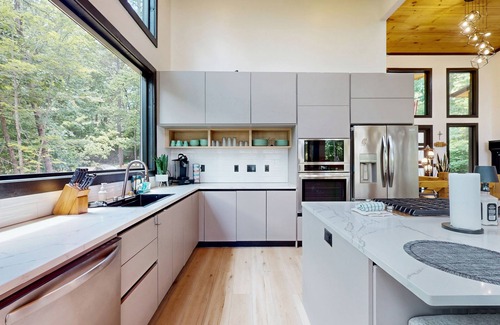 Mineral Bluff Cabin | Elegant home with exceptional outdoor living on the creek