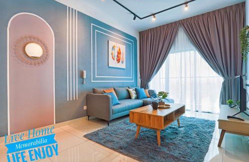 Bandar Sunway Apartment | Elegant Homes 9Pax 5Bed Sunway Pyramid-Lagoon 2 Car Park