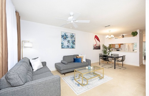 New Tampa House | Elegant Long Stay-KING Bed-POOL-Wifi-Tampa Palms-Moffitt-Gated-HK2