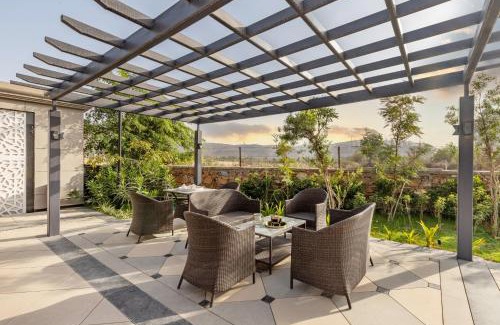 Jamwa Ramgarh Villa | ELIVAAS Snehzy Luxurious 3BHK Villa with a Pvt Pool in Jaipur