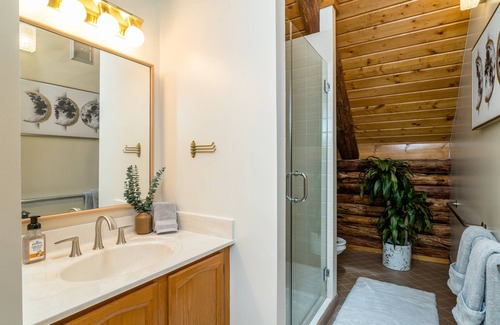 Front Royal Cabin | Ellie's Log Cabin with Beautiful Mountain Views