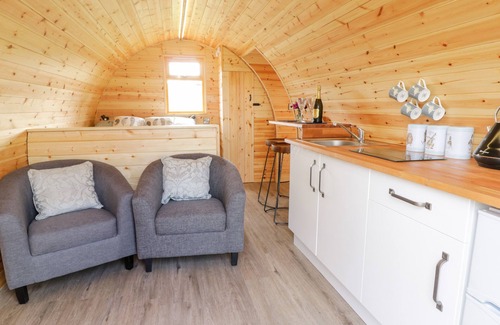 Llanfair Caereinion Cottage | EMBDEN POD AT BANWY GLAMPING, pet friendly in Llanfair Caereinion