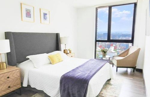 Anahuac Apartment | Emilia MaiaHome-2BD Amazing view in Polanco -Pool Gym SPA