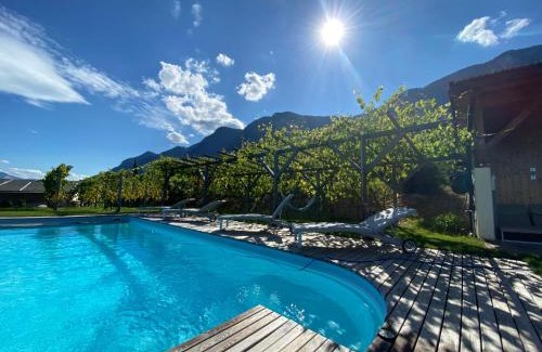 Caldaro Sulla Strada del Vino Apartment | Emily Elisa Traum Ferienwohnung mit atemberaubenden Seeblick