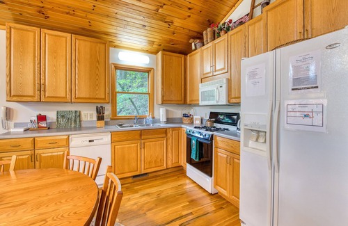 Maggie Valley Cabin | Enchanted Secluded Cabin w/Hot Tub, Fire Pit, and Pets Welcome