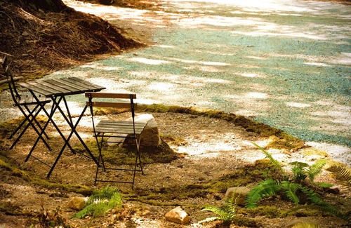 Mayne Island RV Rental | Enchanting Wall Tent