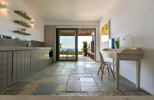 Agios Romanos House | Endearing Tinos See Front Suite | Ilios & Selini Suite | Breathtaking Sea Views | Private Furnished Terrace | Pet Friendly | Shared Outdoor Pool | Prime Location | Agios Romanos
