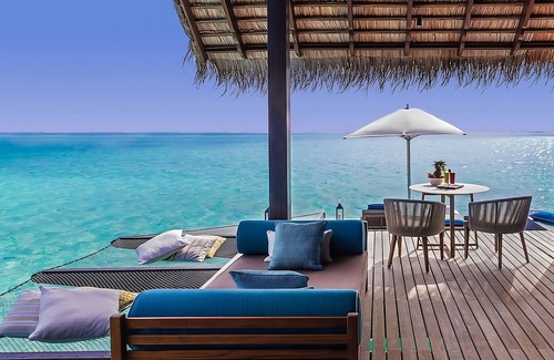 Reethi Rah Hotel | Enjoy a Hassle-Free and Comfortable Stay! On Private Beach, Sea View, Balcony!
