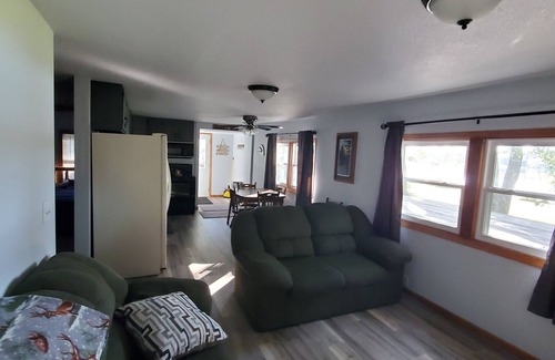 Brice Prairie House | Enjoy this 2 bedroom, 1 bath, cozy lake side house located on Lake Onalaska.