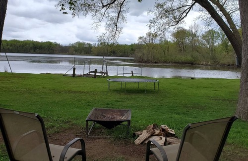 Brice Prairie House | Enjoy this 2 bedroom, 1 bath, cozy lake side house located on Lake Onalaska.