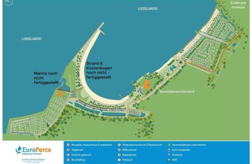 Enkhuizen House | Enkhuizer Strand Chalet Windrose mit Zaun Haus Nr 225