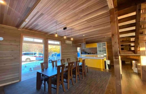 Oiwake House | Entire building reserved 250 Large luxury Finnish log house with panoramic views of Mt Asama/Kitasaku-gun Nagano