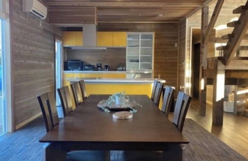 Oiwake House | Entire building reserved 250 Large luxury Finnish log house with panoramic views of Mt Asama/Kitasaku-gun Nagano