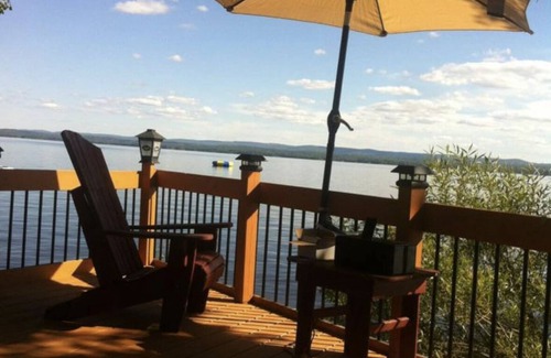 Golden Lake House | Entire four bedroom home with private beach and Lake Access