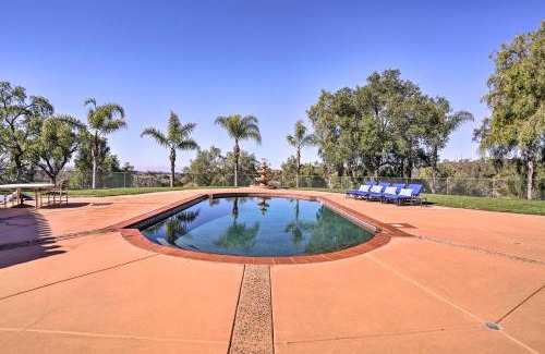 Valley Center House | Equestrian Estate with Horse Stables and Pool!