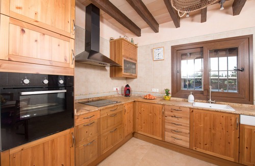 Sencelles House | ES MITJA DAVALL - Villa with private garden in Sencelles. Free WiFi