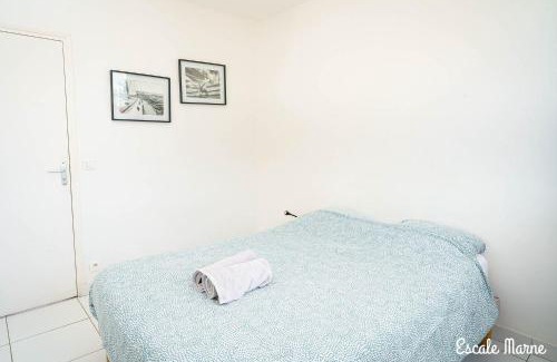 Maisons-Alfort Apartment | Escale-marne fr - 102 - Free Parking - Free Luggage Storage - Metro 8 Eiffel Tower - All equipped - Linen Included - Washing Machine - Panoramic View - From 1 to 4 guests