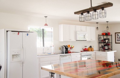 Desert Hot Springs House | Escape to a Desert Oasis with Mountain Views, | Private Pool and Golf!
