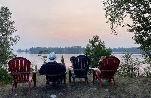 Babbitt Cabin | Escape to cozy remote cabin on lake with beautiful views