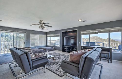 Mesa Rock House | Escondido Hilltop Home with Deck and Views!