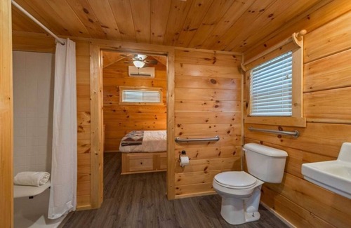 Bryan Cabin | Excellent Choice! Full Kitchen, Pool, Short Drive to Boonville Heritage Park