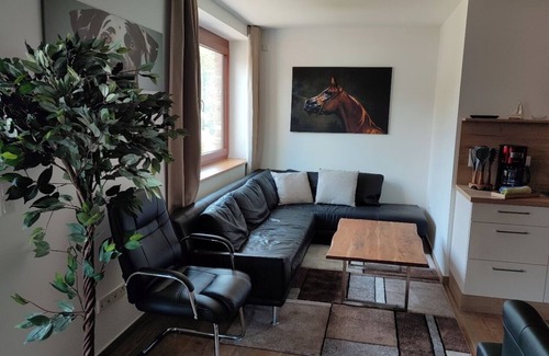 Metelen Apartment | Exceptional "Hufgetrappel" vacation apartment at Seehof Reuter