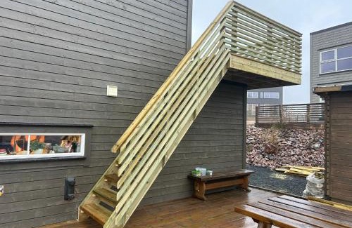 Kviteseid House | Exclusive Funkis Cabin, Lake View, Rooftop Terrace, Jacuzzi, Sauna, Close to Golf and Alpine