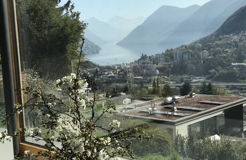 Montagnola Apartment | Exclusive, sunny living with lake view, new building apartment private access