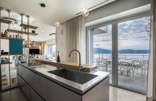 Pulciano Villa | Exclusive Villa Agave with Lake & Mountain View, Pool, Whirlpool and Sauna