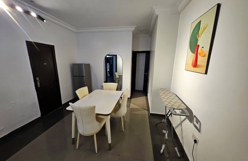 Ikeja Apartment | Experience Luxury: 3-Bedroom Retreat with PS5, Meta Quest 2, Fast WiFi