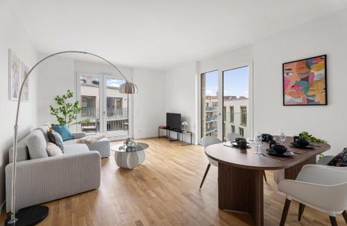 Boeblingen Apartment | EXQUIS Design 4-Zimmer ART-DECÓ I Balcony I Family-friendly I Parking I Home Office
