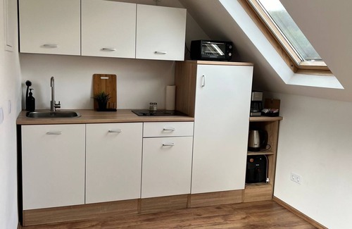 Hagen Apartment | Exquisites Loft mit Schloß Blick