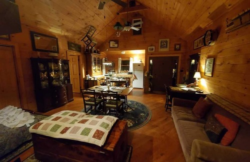 Bristol Cabin | Fall Foliage Cabin on 11 acres with Lake/Mtn. Views.