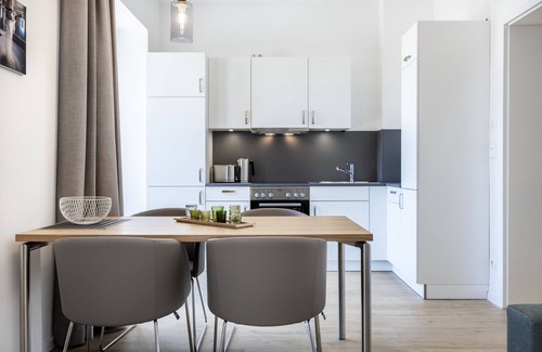 Wismar Apartment | Familienfreundliches Apartment für 4 Personen in Bester Hafenlage von Wismar