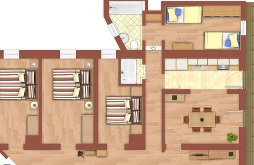Landl Apartment | Familienurlaub in Tirol: Großzügige Ferienwohnung 17 im Österreich - Familienparadies Moni