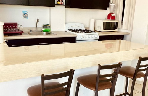 Boca del Rio Apartment | Family & Charming apartment with AC, Pool, Board Games, Netflix