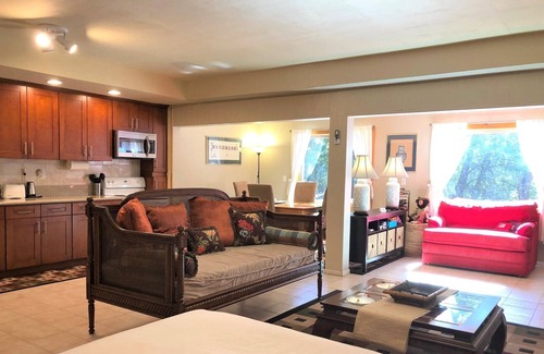 Idyllwild Apartment | Family friendly, Full Kitchen, EV Charger Level 2, A/C, Easy Parking, Fireplace